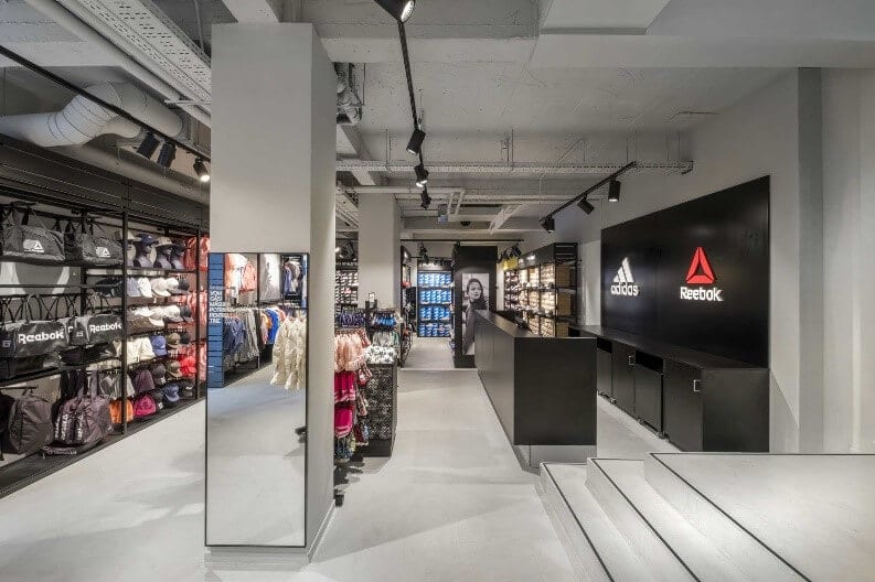 Interior of Adidas